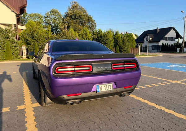 Dodge Challenger cena 154000 przebieg: 79000, rok produkcji 2015 z Ostrołęka małe 301